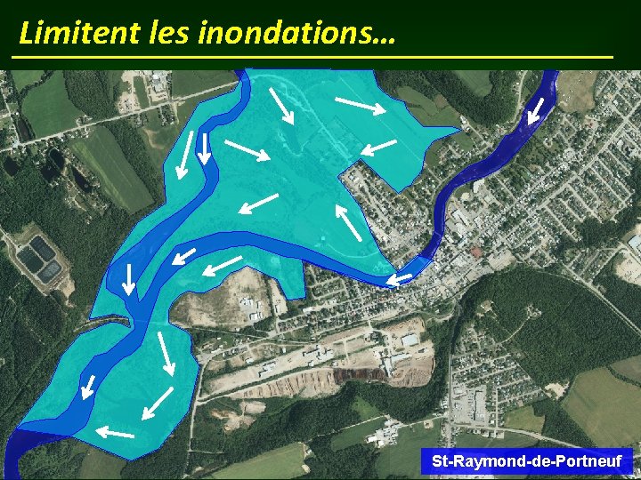 Limitent les inondations… St-Raymond-de-Portneuf 