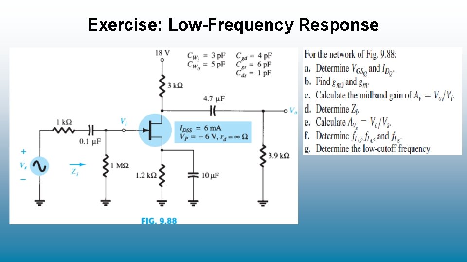 Exercise: Low-Frequency Response 