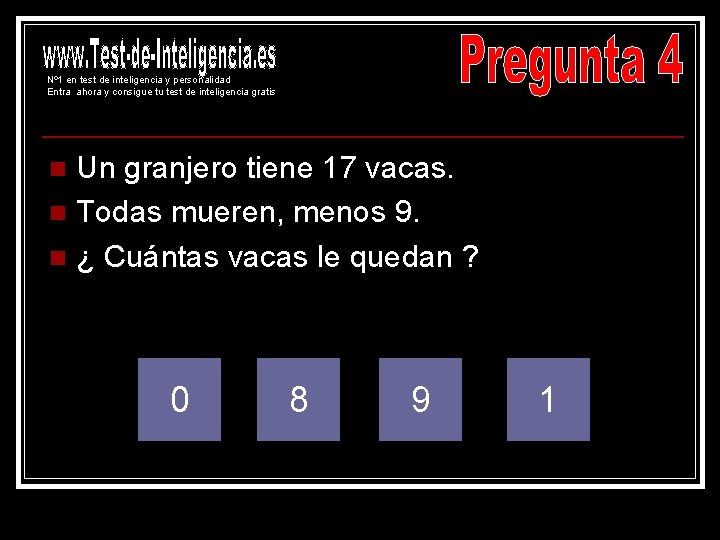 Nº 1 en test de inteligencia y personalidad Entra ahora y consigue tu test Nº 1 en test de inteligencia y personalidad Entra ahora y consigue tu test