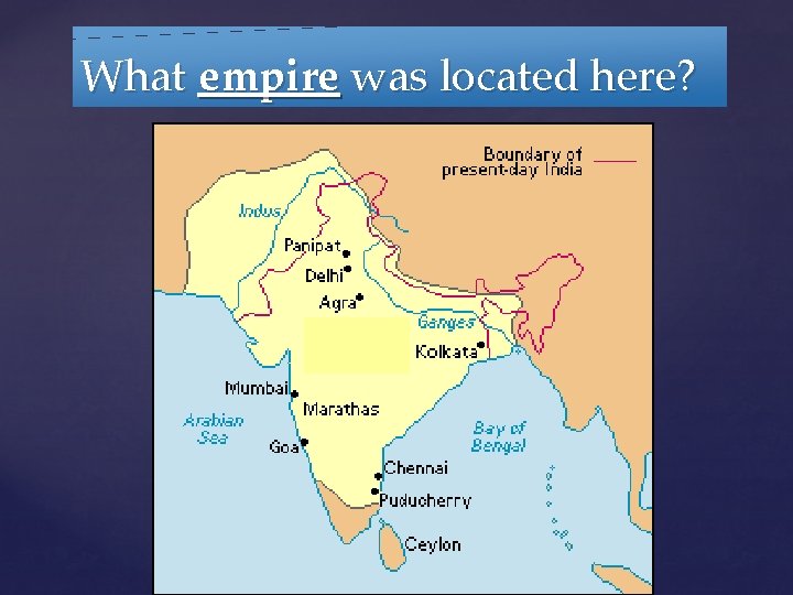 What empire was located here? 