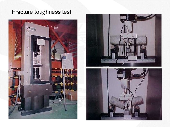 Fracture toughness test 