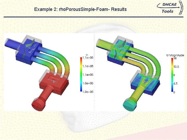 Example 2: rho. Porous. Simple-Foam- Results 