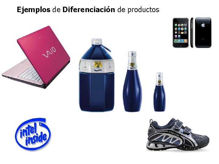 Ejemplos de Diferenciación de productos 