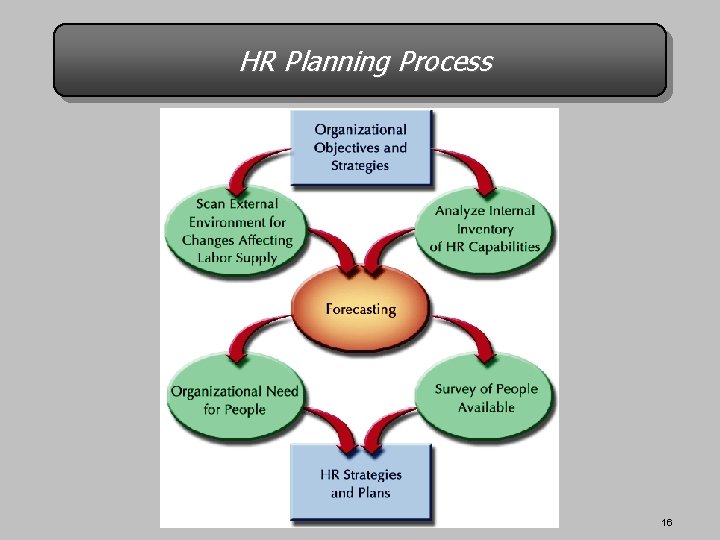 HR Planning Process 16 