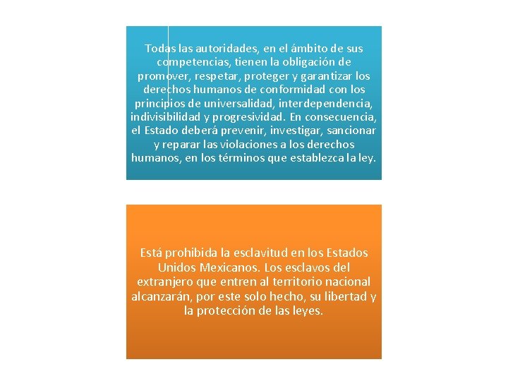 Todas las autoridades, en el ámbito de sus competencias, tienen la obligación de promover,