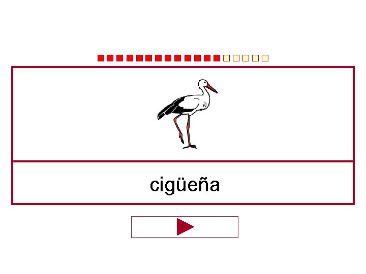 cigüeña 