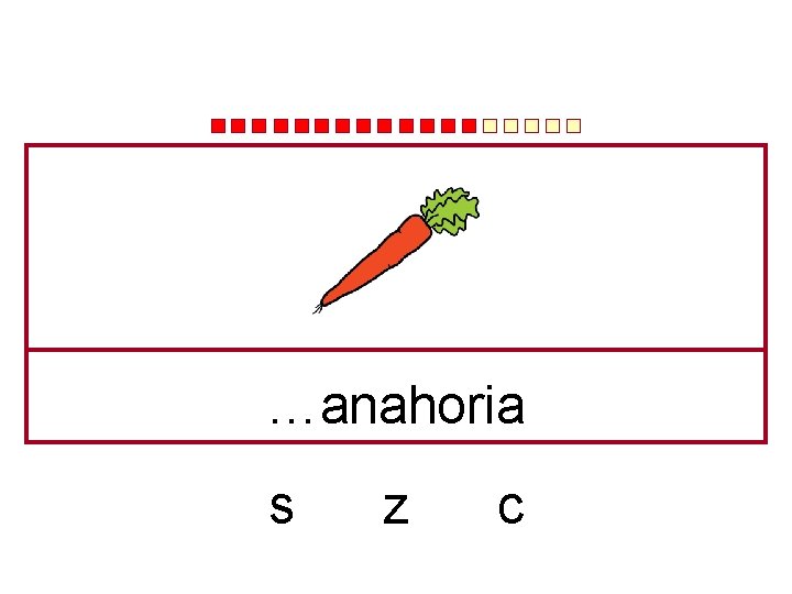 …anahoria s z c 