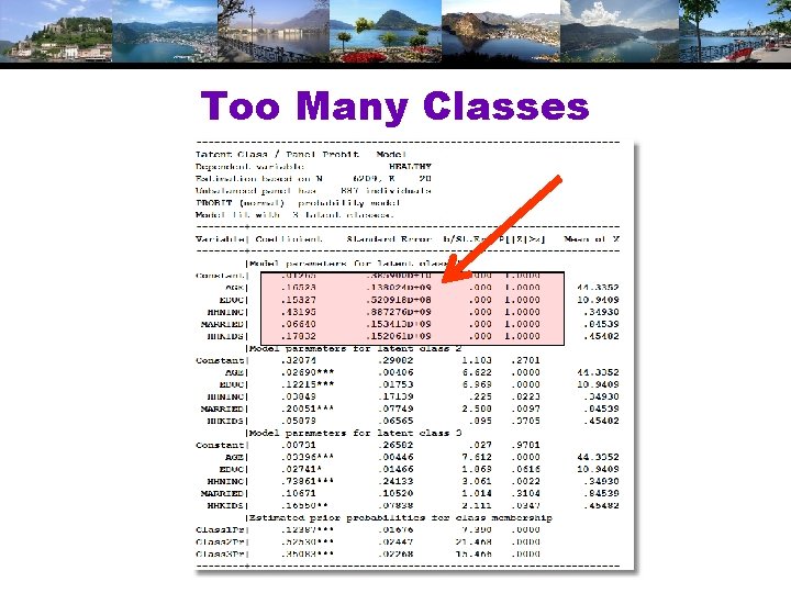 Too Many Classes 