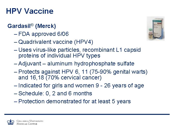 Human papillomavirus vaccine virus