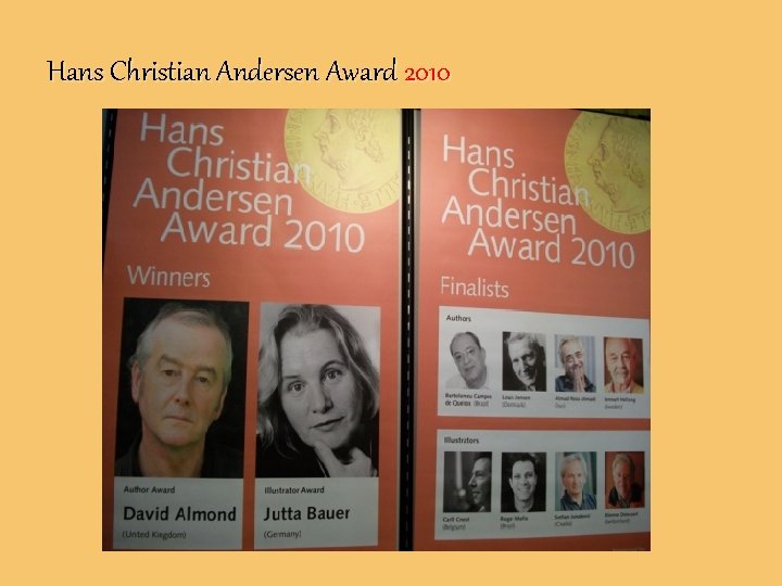 Hans Christian Andersen Award 2010 