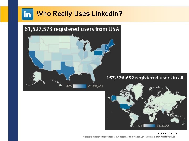 Who Really Uses Linked. In? Source: Zoom. Sphere 