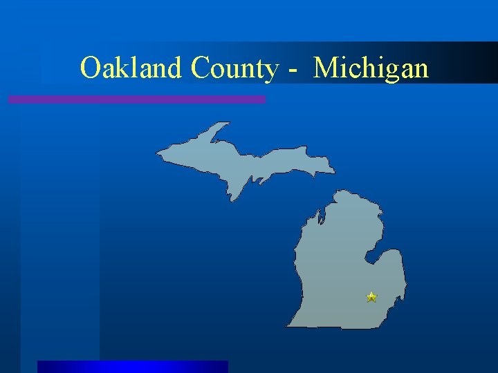 Oakland County - Michigan 