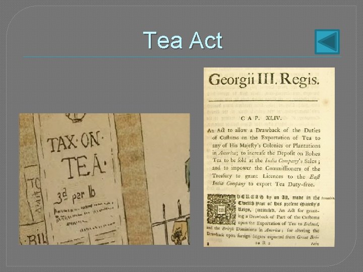 Tea Act 