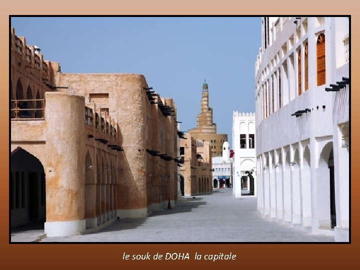 le souk de DOHA la capitale 