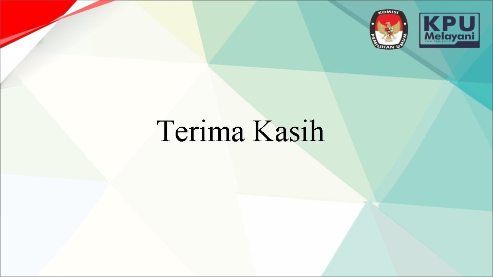 Terima Kasih 