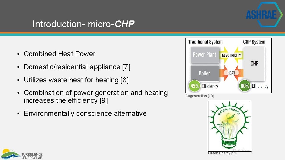 Introduction- micro-CHP • Combined Heat Power • Domestic/residential appliance [7] • Utilizes waste heat