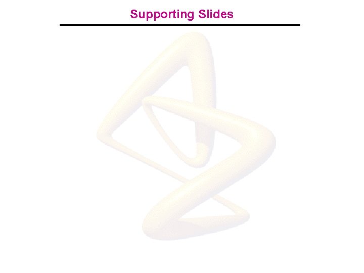 Supporting Slides 