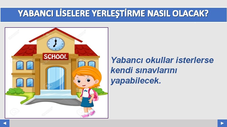 YABANCI LİSELERE YERLEŞTİRME NASIL OLACAK? Your Log o COMPANY NAME ABS. COM Yabancı okullar