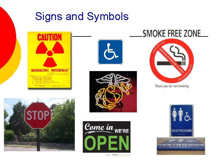 Signs and Symbols 