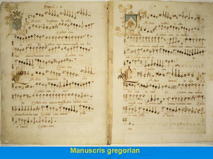 Manuscris gregorian 