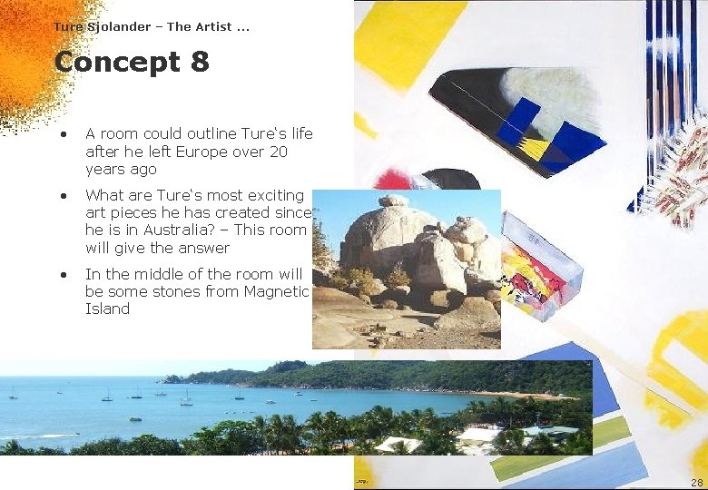 Ture Sjolander – The Artist. . . Concept 8 • A room could outline Ture Sjolander – The Artist. . . Concept 8 • A room could outline