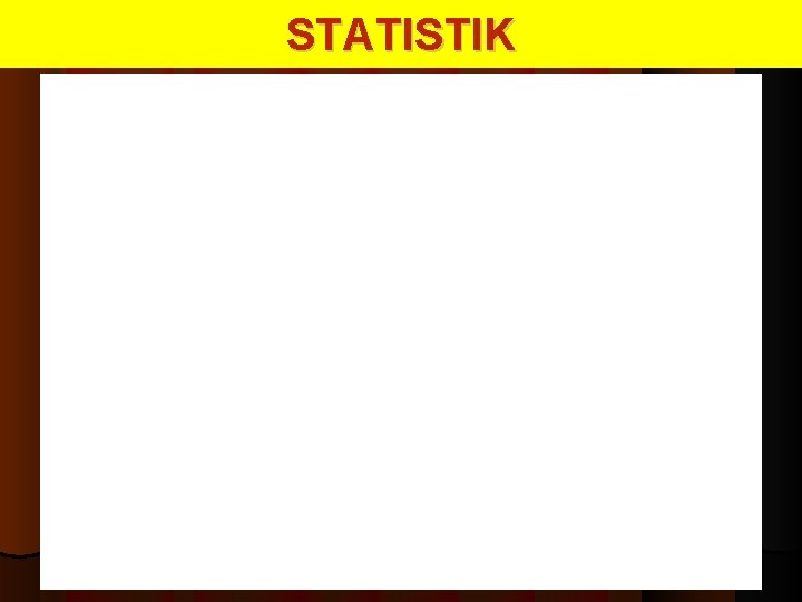 STATISTIK 950 800 750 450 300 