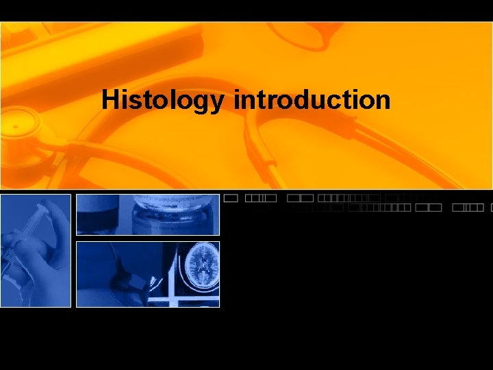 Histology introduction 