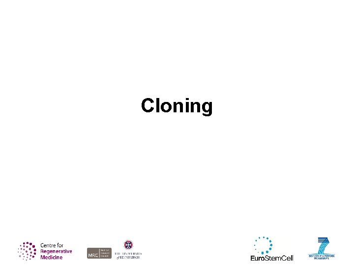 Cloning 