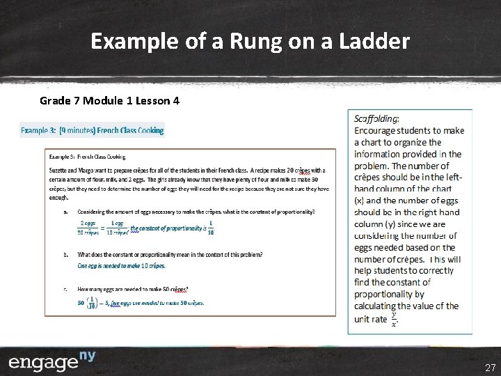 Example of a Rung on a Ladder Grade 7 Module 1 Lesson 4 27 Example of a Rung on a Ladder Grade 7 Module 1 Lesson 4 27