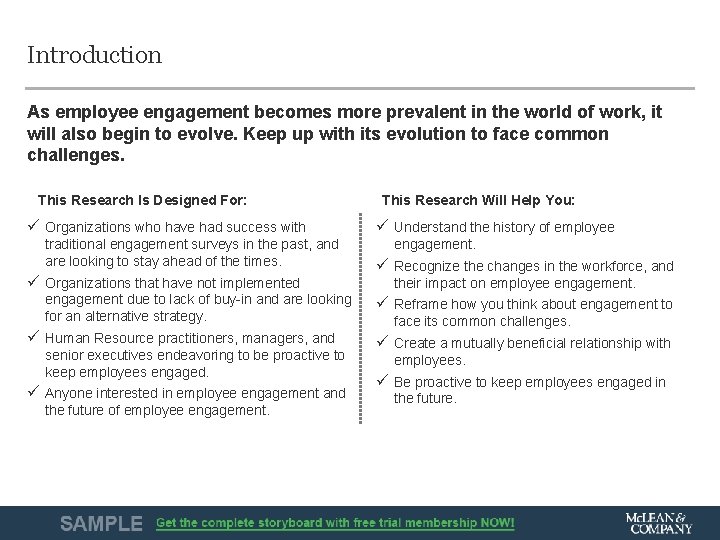 Introduction As employee engagement becomes more prevalent in the world of work, it will