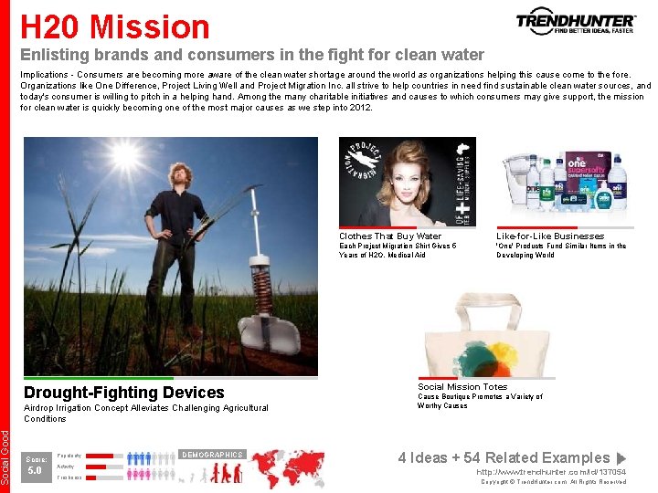 Social Good H 20 Mission Enlisting brands and consumers in the fight for clean Social Good H 20 Mission Enlisting brands and consumers in the fight for clean