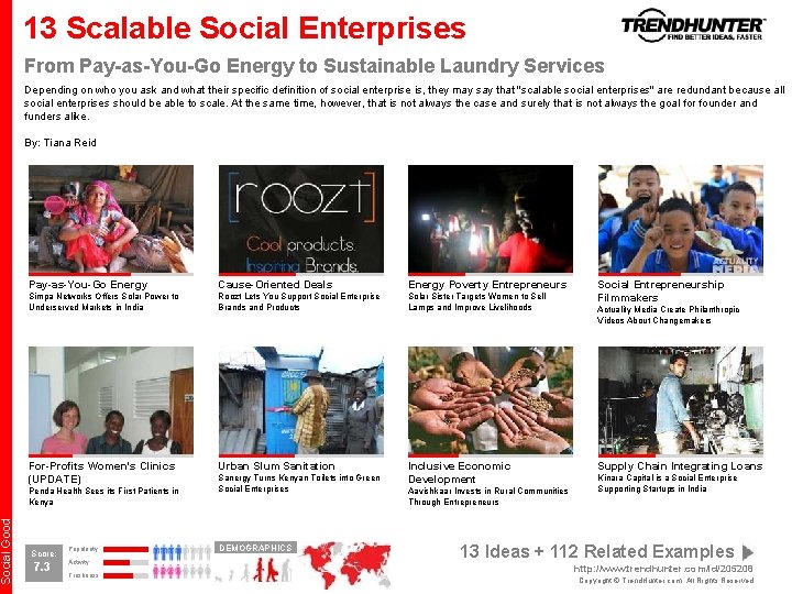 Social Good 13 Scalable Social Enterprises From Pay-as-You-Go Energy to Sustainable Laundry Services Depending Social Good 13 Scalable Social Enterprises From Pay-as-You-Go Energy to Sustainable Laundry Services Depending