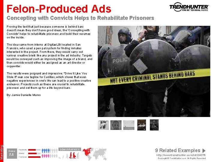 Marketing Felon-Produced Ads Concepting with Convicts Helps to Rehabilitate Prisoners Proving the fact that Marketing Felon-Produced Ads Concepting with Convicts Helps to Rehabilitate Prisoners Proving the fact that