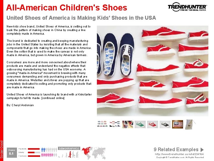 Social Good All-American Children's Shoes United Shoes of America is Making Kids' Shoes in Social Good All-American Children's Shoes United Shoes of America is Making Kids' Shoes in