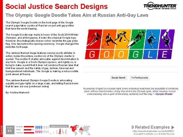 Special Social Justice Search Designs The Olympic Google Doodle Takes Aim at Russian Anti-Gay Special Social Justice Search Designs The Olympic Google Doodle Takes Aim at Russian Anti-Gay