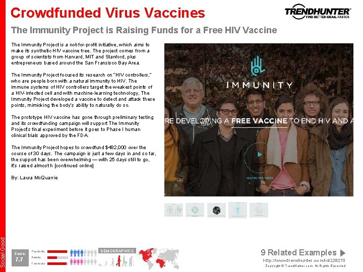 Social Good Crowdfunded Virus Vaccines The Immunity Project is Raising Funds for a Free Social Good Crowdfunded Virus Vaccines The Immunity Project is Raising Funds for a Free