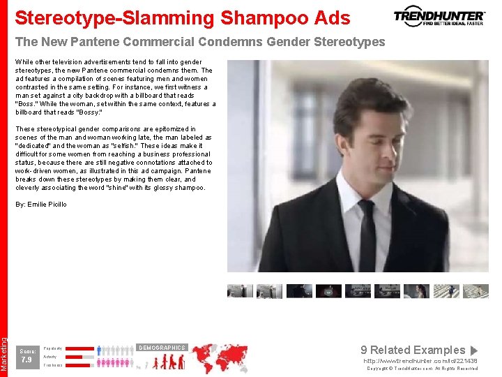 Marketing Stereotype-Slamming Shampoo Ads The New Pantene Commercial Condemns Gender Stereotypes While other television Marketing Stereotype-Slamming Shampoo Ads The New Pantene Commercial Condemns Gender Stereotypes While other television