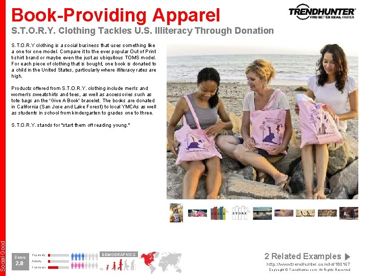 Social Good Book-Providing Apparel S. T. O. R. Y. Clothing Tackles U. S. Illiteracy Social Good Book-Providing Apparel S. T. O. R. Y. Clothing Tackles U. S. Illiteracy