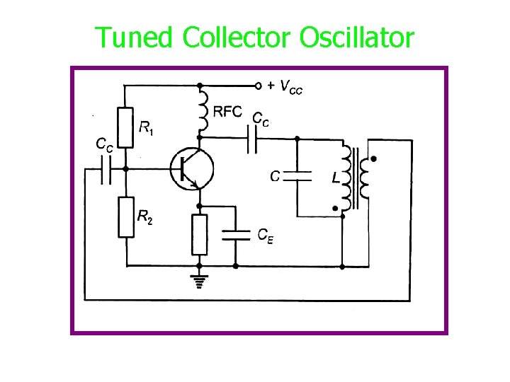 Tuned Collector Oscillator 