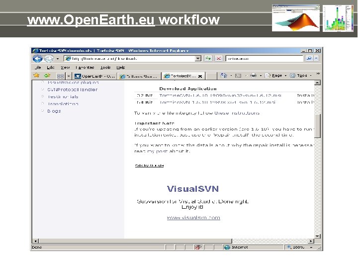www. Open. Earth. eu workflow 