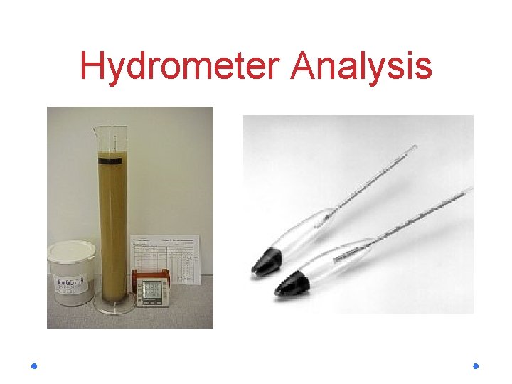 Hydrometer Analysis 