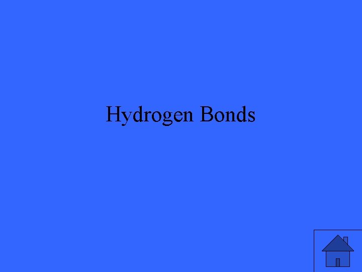 Hydrogen Bonds 