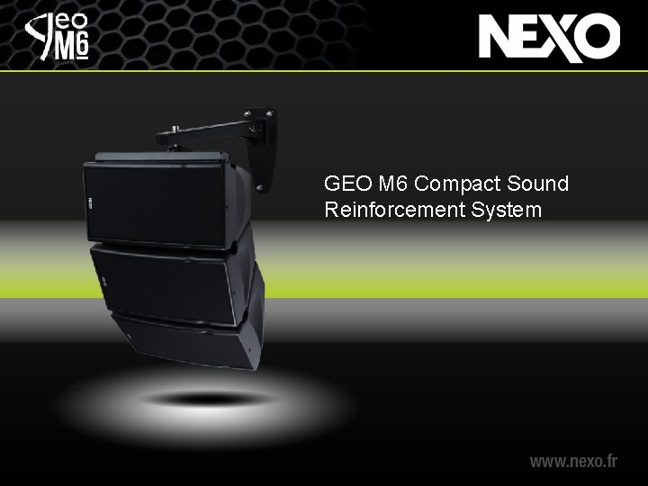 GEO M 6 Compact Sound Reinforcement System 