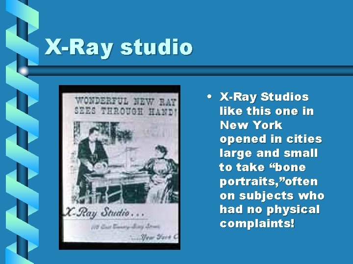 X-Ray studio • X-Ray Studios like this one in New York opened in cities X-Ray studio • X-Ray Studios like this one in New York opened in cities