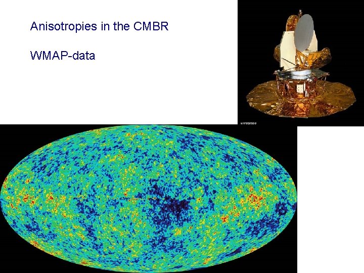 Anisotropies in the CMBR WMAP-data 