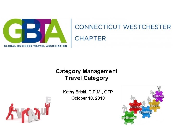 Category Management Travel Category Kathy Briski, C. P. M. , GTP October 18, 2018