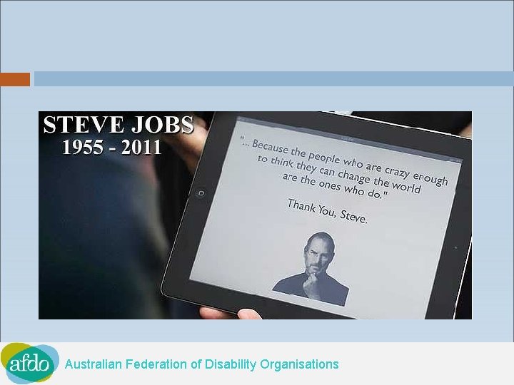 Australian Federation of Disability Organisations 