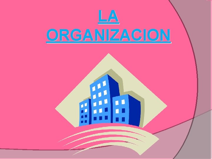 LA ORGANIZACION 