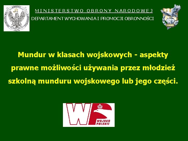 M I N I S T E R S T W O O B M I N I S T E R S T W O O B