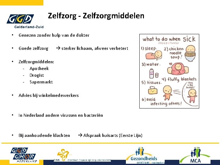 Zelfzorg - Zelfzorgmiddelen • Genezen zonder hulp van de dokter • Goede zelfzorg •